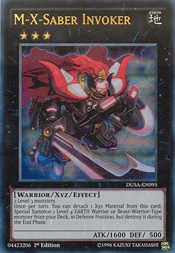 M-X-Saber Invoker - Duelist Saga (Ultra Rare) [DUSA-095]