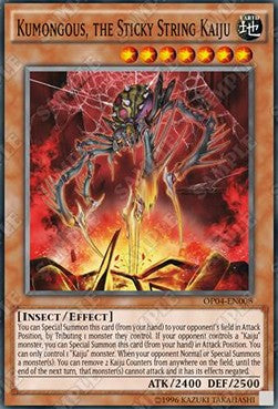 Kumongous, the Sticky String Kaiju - OTS Tournament Pack 4 (Super Rare) [OP04-008]