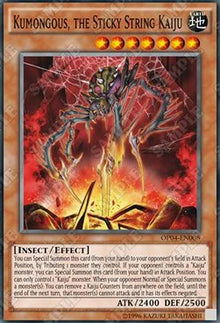 Kumongous, the Sticky String Kaiju - OTS Tournament Pack 4 (Super Rare) [OP04-008]