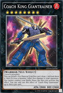 Coach King Giantrainer - OTS Tournament Pack 4 (Common) [OP04-024]