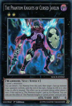 The Phantom Knights of Cursed Javelin - Maximum Crisis (Super Rare) [MACR-042]