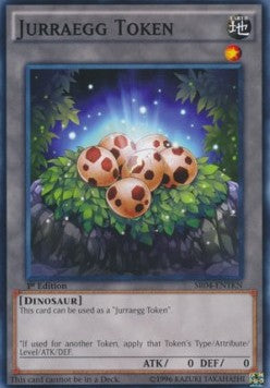 Jurraegg Token - Structure Deck: Dinosmasher's Fury (Token) [SR04-TKN]