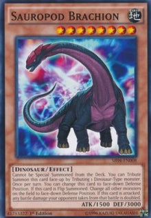 Sauropod Brachion - Structure Deck: Dinosmasher's Fury (Common) [SR04-008]