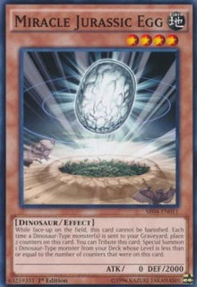Miracle Jurassic Egg - Structure Deck: Dinosmasher's Fury (Common) [SR04-011]