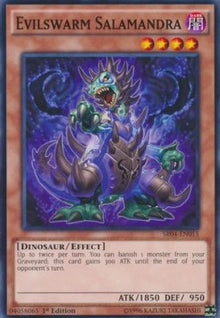 Evilswarm Salamandra - Structure Deck: Dinosmasher's Fury (Common) [SR04-015]