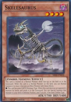 Skelesaurus - Structure Deck: Dinosmasher's Fury (Common) [SR04-018]
