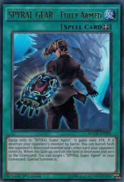 SPYRAL GEAR - Fully Armed - Maximum Crisis (Ultra Rare) [MACR-088]