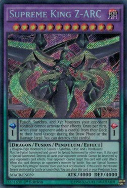 Supreme King Z-ARC - Maximum Crisis (Secret Rare) [MACR-039]