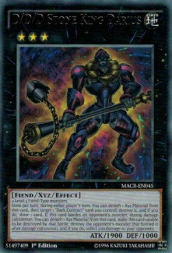 D/D/D Stone King Darius - Maximum Crisis (Rare) [MACR-045]