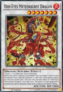 Odd-Eyes Meteorburst Dragon - Pendulum Evolution (Super Rare) [PEVO-032]