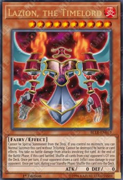 Lazion, the Timelord - Battles of Legend: Light's Revenge (Ultra Rare) [BLLR-031]