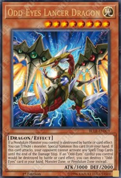 Odd-Eyes Lancer Dragon - Battles of Legend: Light's Revenge (Ultra Rare) [BLLR-001]