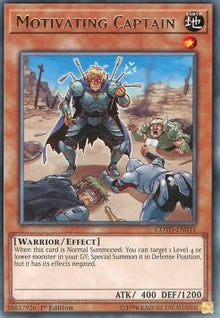Motivating Captain - Code of the Duelist (Rare) [COTD-031]