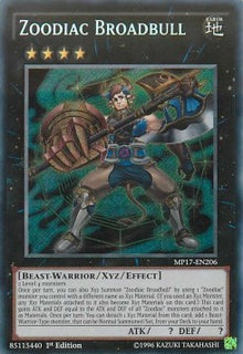 Zoodiac Broadbull - 2017 Mega-Tin Mega Pack (Secret Rare) [MP17-206]
