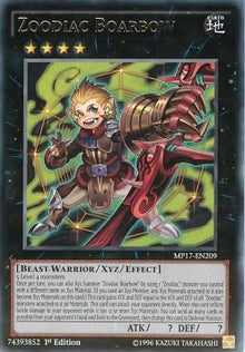 Zoodiac Boarbow - 2017 Mega-Tin Mega Pack (Rare) [MP17-209]