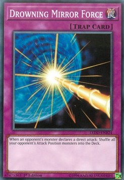 Drowning Mirror Force - Legendary Dragon Decks (Common) [LEDD-B24]