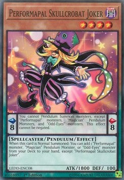 Performapal Skullcrobat Joker - Legendary Dragon Decks (Common) [LEDD-C08]