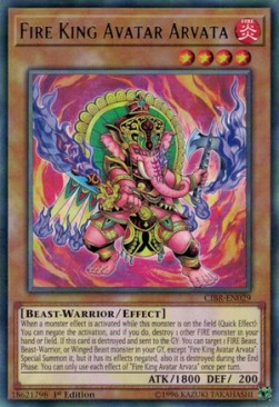 Fire King Avatar Arvata - Circuit Break (Rare) [CIBR-029]