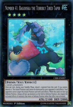 Number 41: Bagooska the Terribly Tired Tapir - Circuit Break (Super Rare) [CIBR-097]