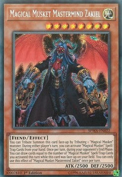Magical Musket Mastermind Zakiel - Spirit Warriors (Secret Rare) [SPWA-022]