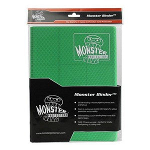 Monster:  9-Pocket Binder (Green)