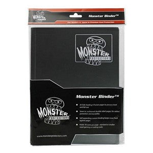 Monster:  9-Pocket Binder (Black)