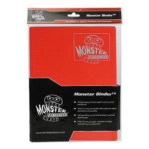 Monster:  9-Pocket Binder (Red)