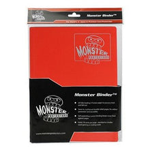 Monster:  9-Pocket Binder (Red)