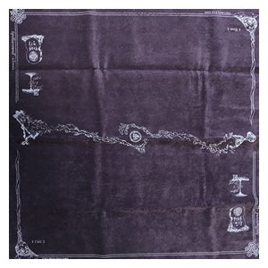 SpellGround - 2-Player Classic Playmat (Purple/White)