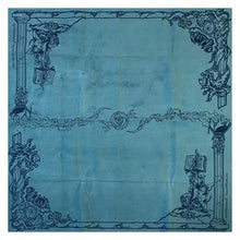 SpellGround - 2-Player NecroMaticon Playmat (Blue/Blue)