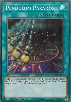 Pendulum Paradox - Extreme Force (Secret Rare) [EXFO-061]