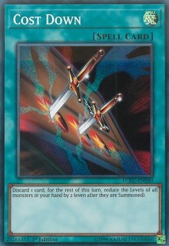 Cost Down - Legendary Collection Kaiba Mega Pack (Secret Rare) [LCKC-040]