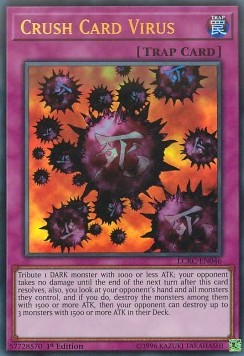 Crush Card Virus (V.1 - Ultra Rare) - Legendary Collection Kaiba Mega Pack (Ultra Rare) [LCKC-046]