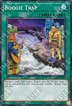Boogie Trap - Structure Deck: Lair of Darkness (Common) [SR06-027]