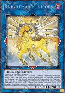 Knightmare Unicorn - Flames of Destruction (Secret Rare) [FLOD-047]