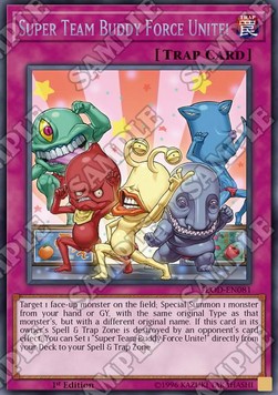 Super Team Buddy Force Unite! - Flames of Destruction (Secret Rare) [FLOD-081]