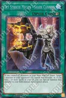 Sky Striker Mecha - Shark Cannon - Dark Saviors (Secret Rare) [DASA-036]