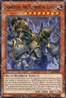 Grandsoil the Elemental Lord - Flames of Destruction (Super Rare) [FLOD-SE1]