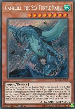 Gameciel, the Sea Turtle Kaiju - Battles of Legend: Relentless Revenge (Secret Rare) [BLRR-075]