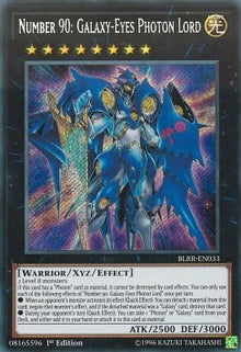 Number 90: Galaxy-Eyes Photon Lord - Battles of Legend: Relentless Revenge (Secret Rare) [BLRR-033]