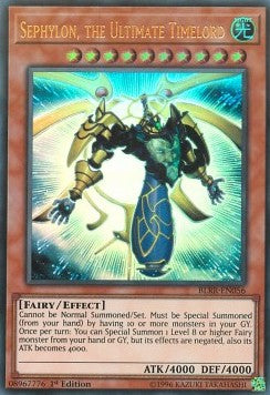 Sephylon, the Ultimate Timelord - Battles of Legend: Relentless Revenge (Ultra Rare) [BLRR-056]