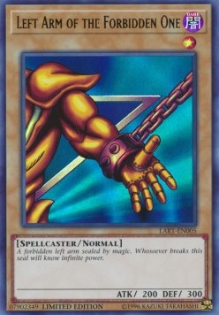 Left Arm of the Forbidden One - Lost Art Promos (Ultra Rare) [LART-005]