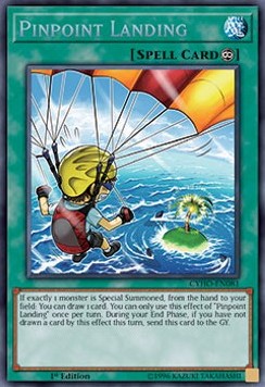 Pinpoint Landing - Cybernetic Horizon (Secret Rare) [CYHO-081]