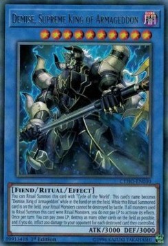 Demise, Supreme King of Armageddon - Cybernetic Horizon (Rare) [CYHO-030]
