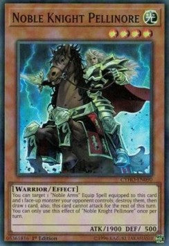 Noble Knight Pellinore - Cybernetic Horizon (Super Rare) [CYHO-090]