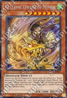 Yellow Dragon Ninja - Shadows in Valhalla (Secret Rare) [SHVA-013]