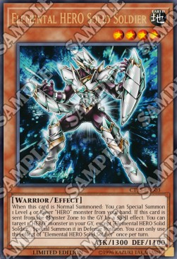 Elemental HERO Solid Soldier - 2018 Mega-Tins (Ultra Rare) [CT15-003]