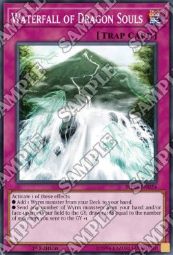 Waterfall of Dragon Souls - 2018 Mega-Tin Mega Pack (Super Rare) [MP18-024]