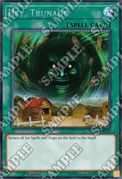 Hey, Trunade! - 2018 Mega-Tin Mega Pack (Secret Rare) [MP18-210]