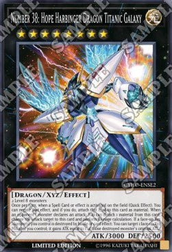 Number 38: Hope Harbinger Dragon Titanic Galaxy - Cybernetic Horizon (Super Rare) [CYHO-SE2]